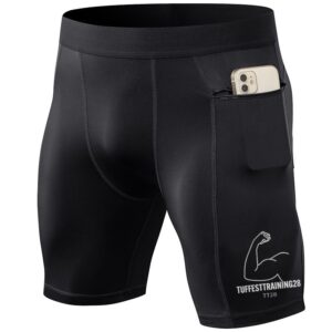 TT28 Mens Tights (Short) Plain Black