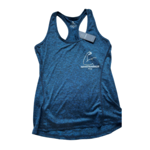 TT28 Women Gym Training Tank Top Blue