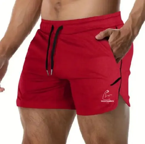 TT28 Mens Gym (Shorts) Red
