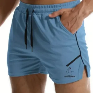 TT28 Mens Gym (Shorts) Blue (Sky)