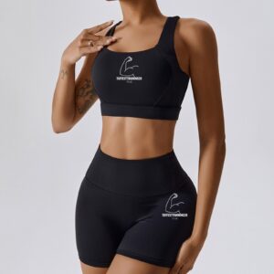 TT28 Women Gym Suit (Black)