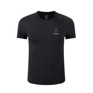 TT28 Mens Gym Workout Shirt S/S Black