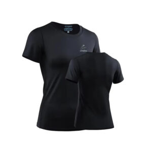 TT28 Womens Gym Training Tops Black