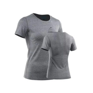 TT28 Womens Gym Training Tops Dark Grey