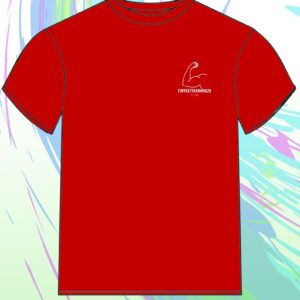 TT28 Mens Gym Workout Shirt S/S Red