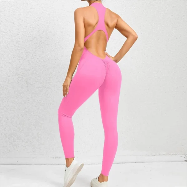 TT28 Jumpsuit Long Pink - Image 2