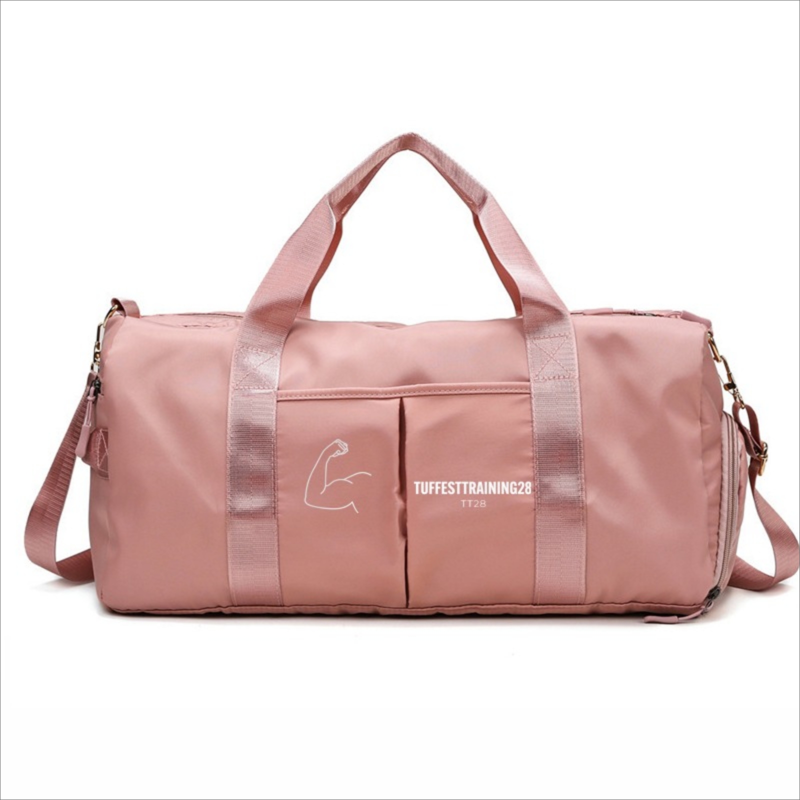 TT28  Unisex Gym Bag Pink