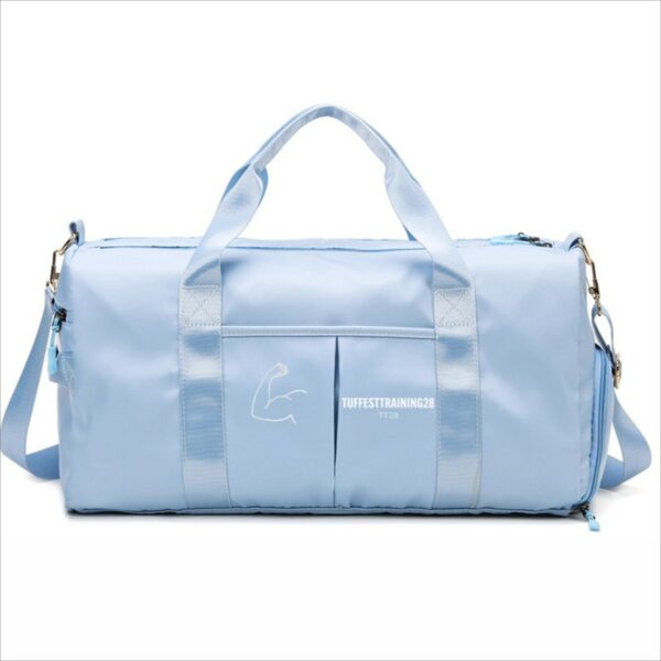 TT28  Unisex Gym Bag Light Blue