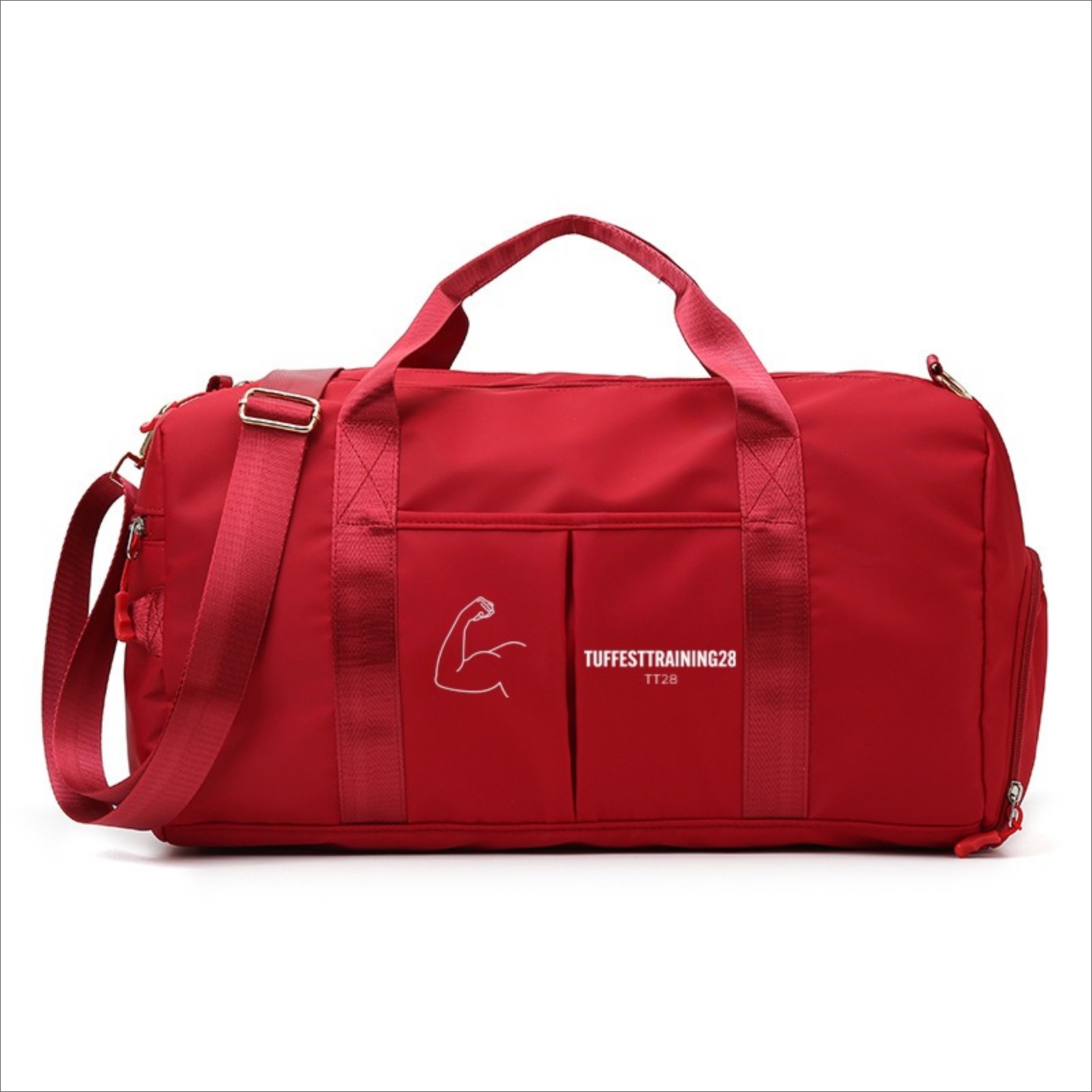 TT28  Unisex Gym Bag Red