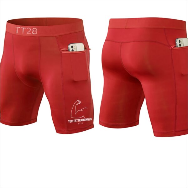 TT28 Mens Tights (Short) Red