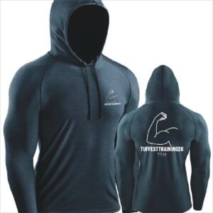 TT28 Mens Gym Shirt L/S Blue