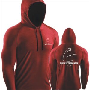 TT28 Mens Gym Shirt L/S Red