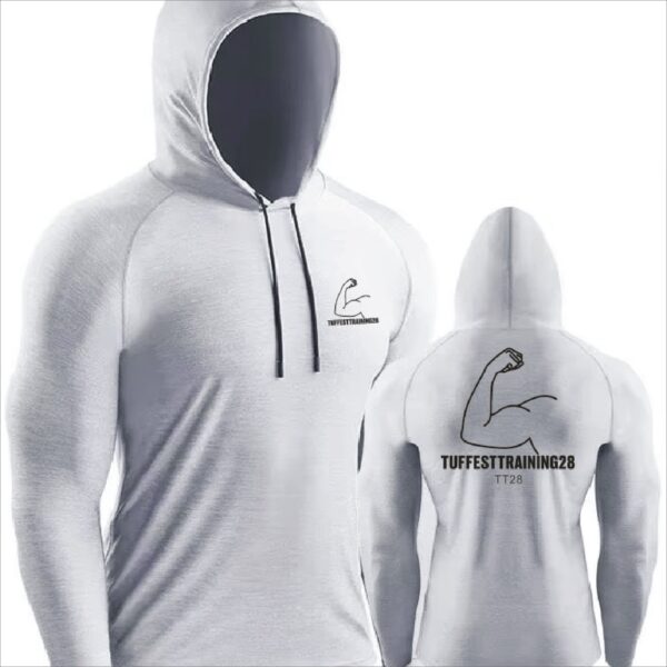 TT28 Mens Gym Shirt L/S Grey