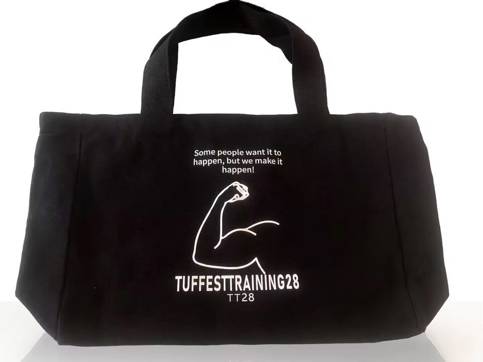 TT28 Unisex Tote Bag Black