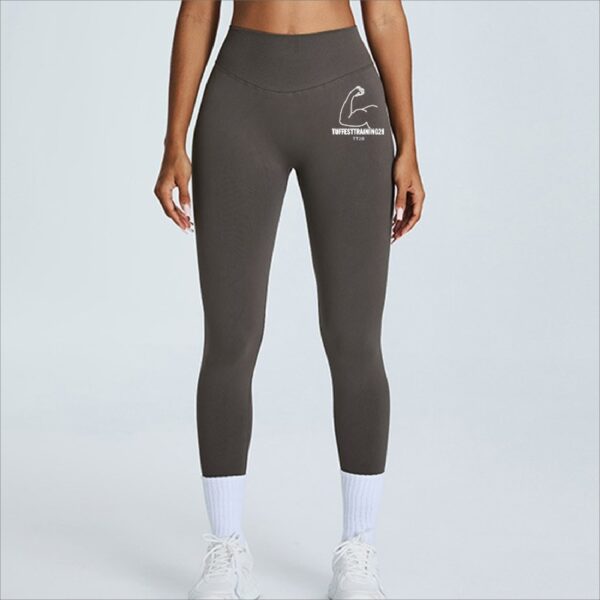 TT28 Womens 3/4 Leggings Crop Material Brown