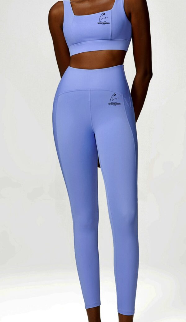 TT28 gym wear 2 piece (light purple) - Image 3