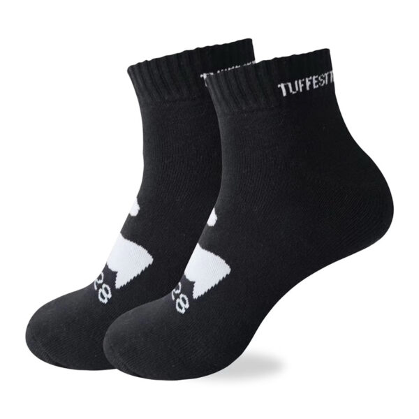 TT28 Unisex Black Socks Ankle - Image 7