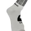 TT28 Unisex White Socks Ankle - Image 2