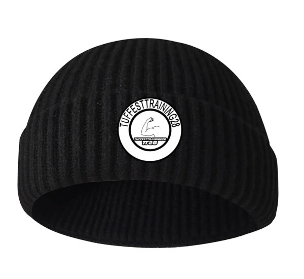 TT28 Round Logo Beanies Black