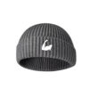 TT28 Round Logo Beanies Grey - Image 2