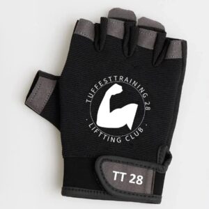 TT28 Unisex Gym Gloves (Black)