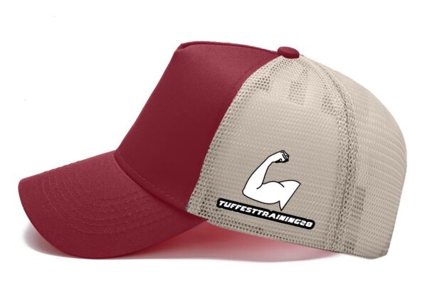 TT28 Snapback Hats Burg White - Image 2