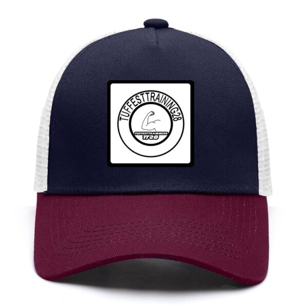 TT28 Snapback Hats Burg White Blue