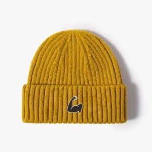 TT28 Logo Beanies Mustard