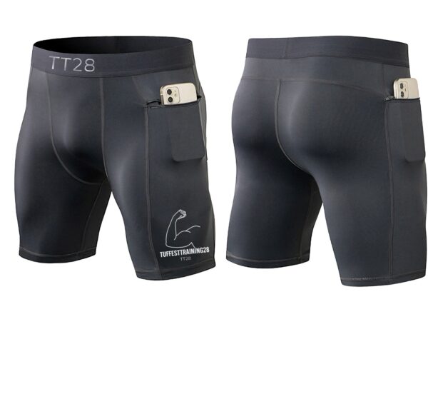 TT28 Mens Tights (Short) Dark Grey