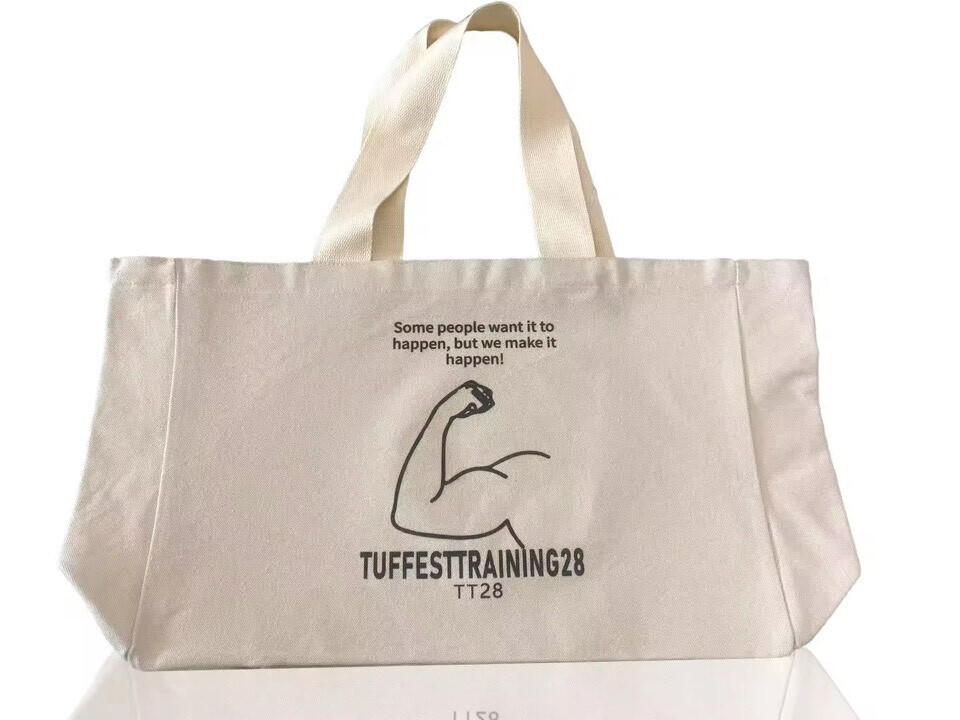 TT28 Unisex Tote Bag Creme