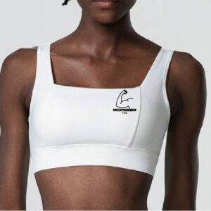 TT28 2 Pc Gym Set w/ Leggings & Sports Bra White