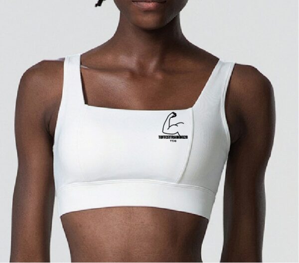 TT28 2 Pc Gym Set w/ Leggings & Sports Bra White